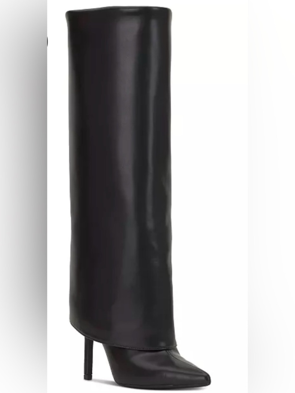 INC Skylar Knee High Cuffed Shaft Pointed-Toe Boot - Picture 2 of 8